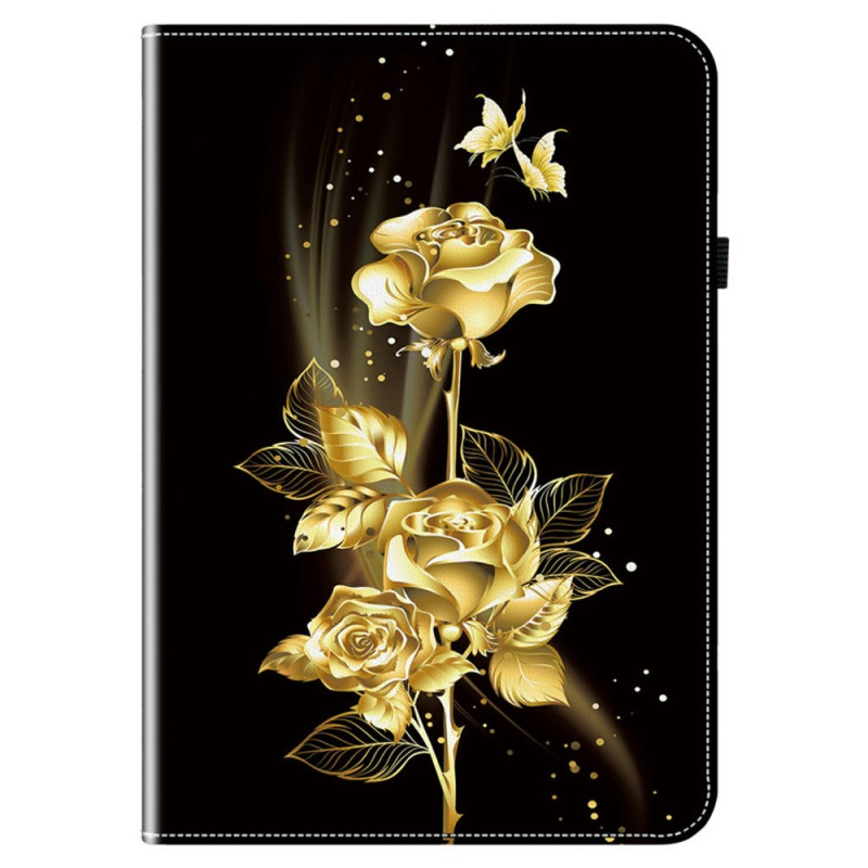 Samsung Galaxy Tab S10 FE Plus Funda Oro Rosa