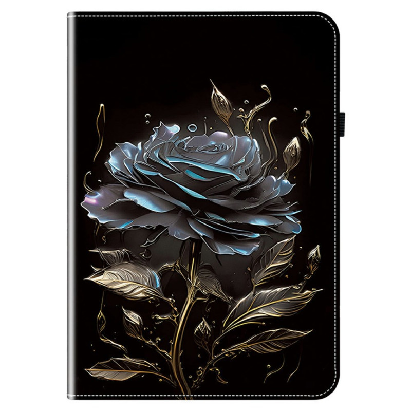 Elegante funda protectora para Samsung Galaxy Tab S10 FE Plus Rosa Negro
