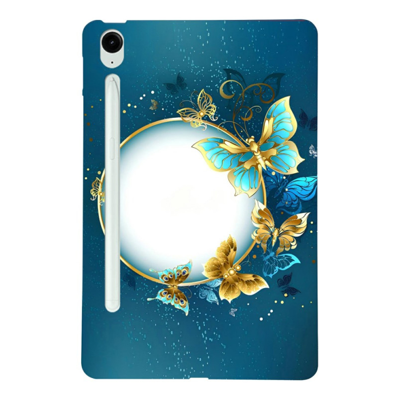 Samsung Galaxy Tab S10 FE Plus Funda Círculo y Mariposas
