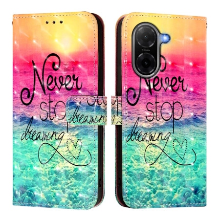 Funda Poco C71 Never Stop...