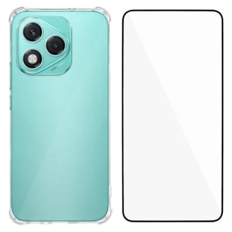 Honor 400 Lite Funda
Transparente Reforzada con Protector de Pantalla de Cristal Templado