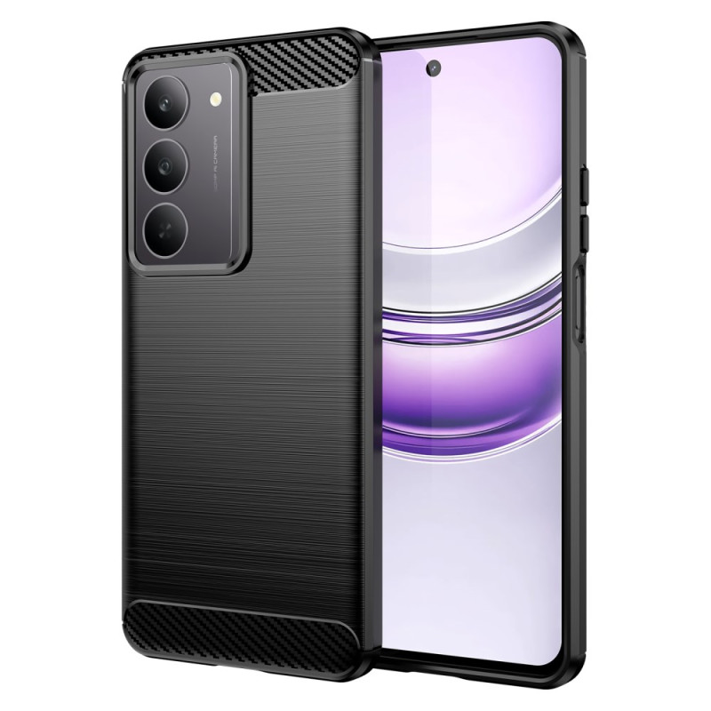 Funda
de fibra de carbono cepillada del Realme C75