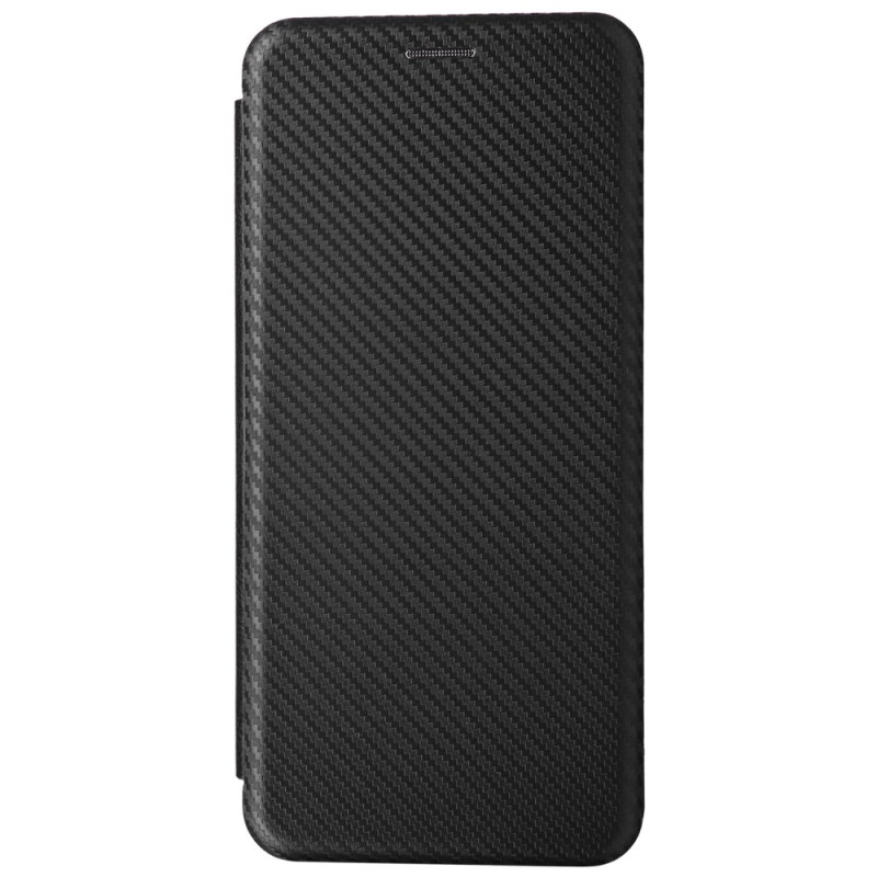 Flip Cover Realme C67 Fibra de carbono
