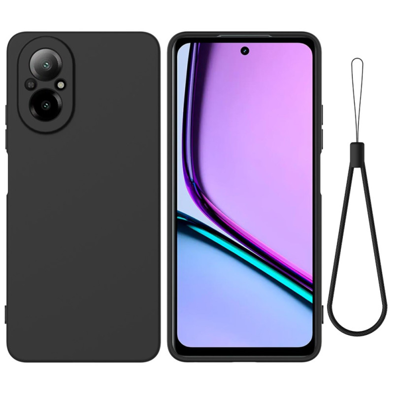 Funda de silicona para cordón Realme C67 Liquid