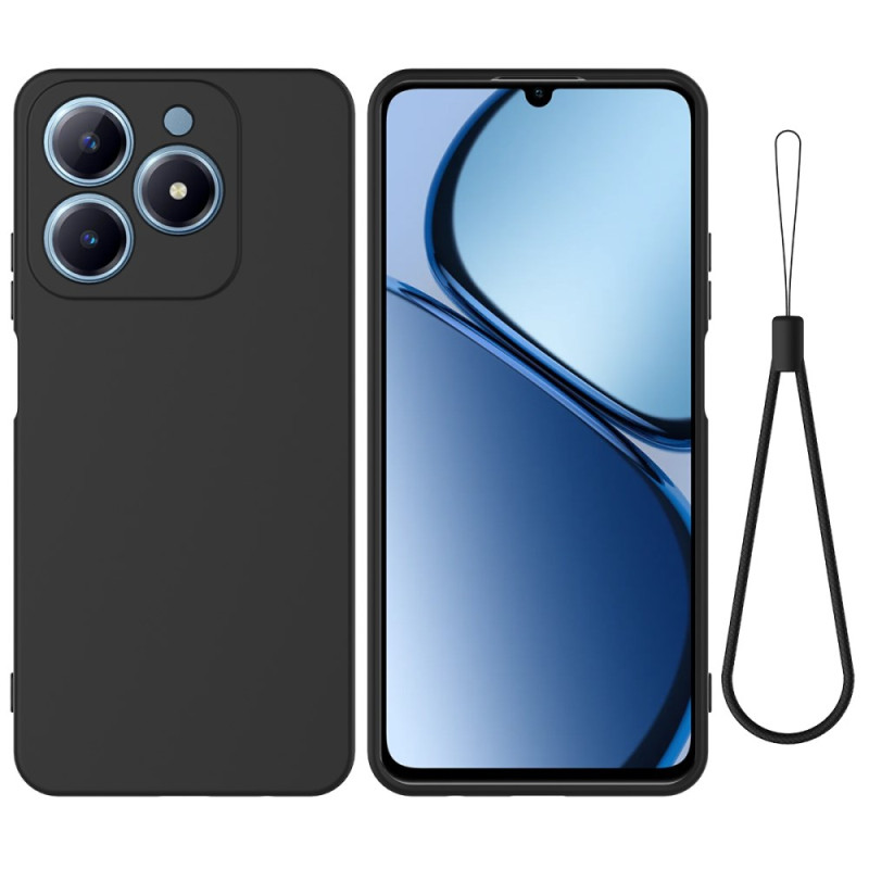 Funda de silicona para cordón Realme C61 Liquid