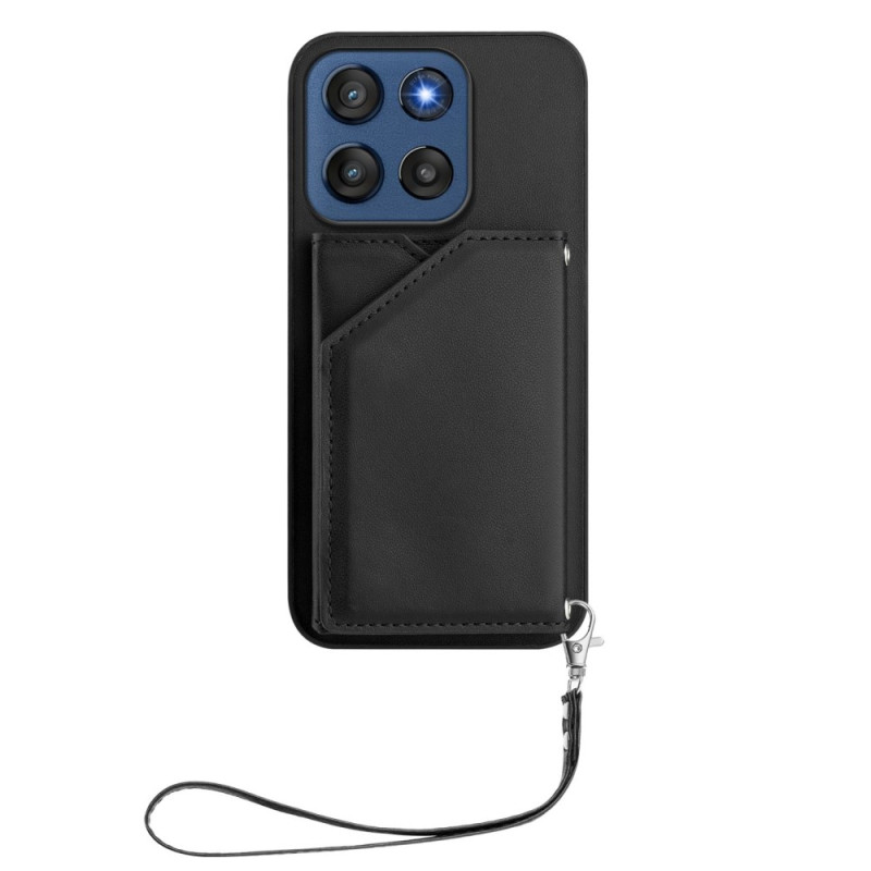 Funda Motorola Edge 60 Stylus Tarjetero y Cordón