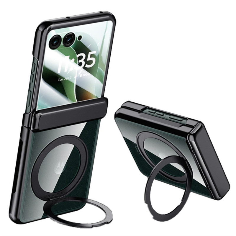 Motorola Razr 60 Ultra 5G Funda Soporte Anillo y Protector Pantalla Arrère