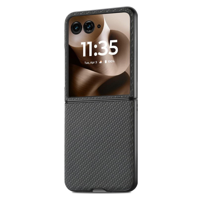 Funda híbrida Motorola Razr 60 Ultra con fibra de carbono