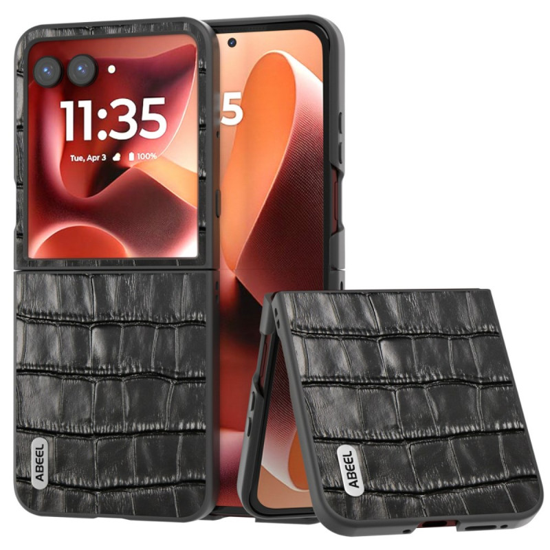 Funda Motorola Razr 60 Ultra Style Cocodrilo ABEEL
