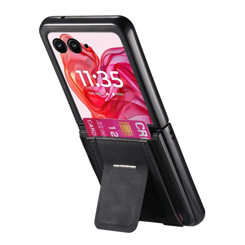 Funda Motorola Razr 60 Ultra Soporte integrado y tarjetero