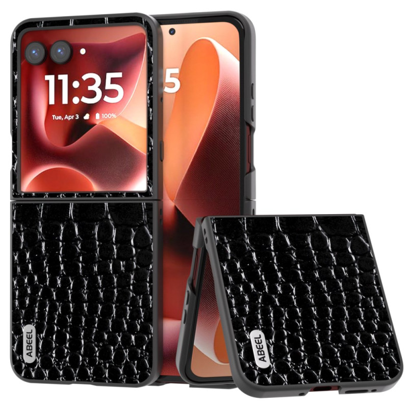 Funda Motorola Razr 60 Ultra Style Cocodrilo ABEEL