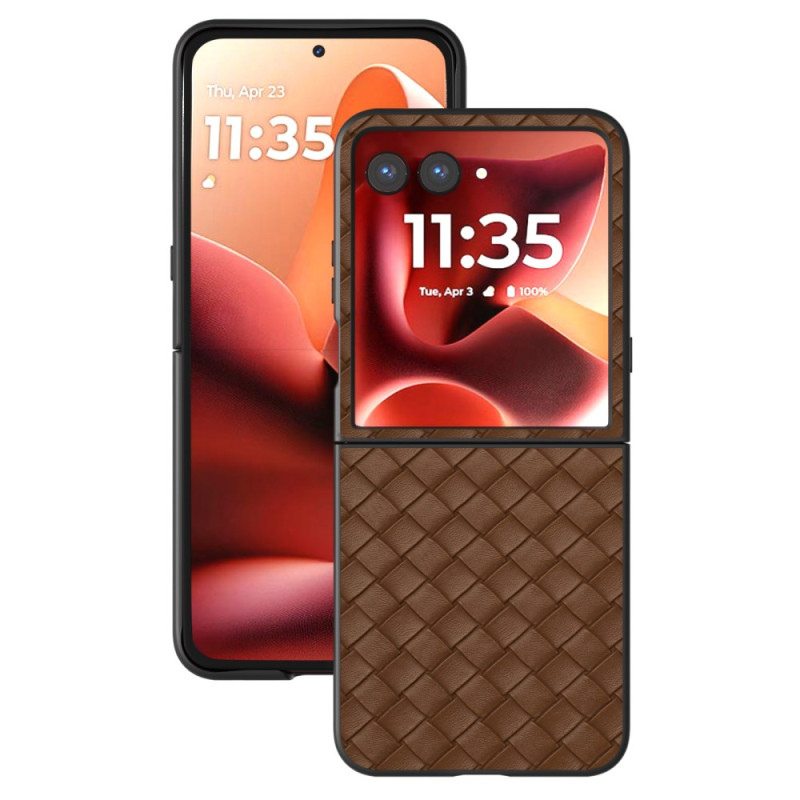 Funda Motorola Razr 60 Ultra Textura Tejida