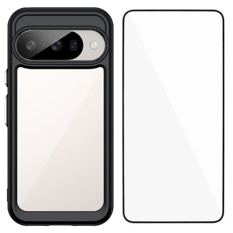 Funda híbrida para Google Pixel 10 con protector de pantalla