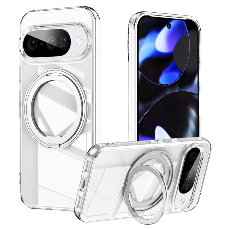 Funda compatible con Google Pixel 10 / Pixel 10 Pro MagSafe con soporte giratorio de 360°.