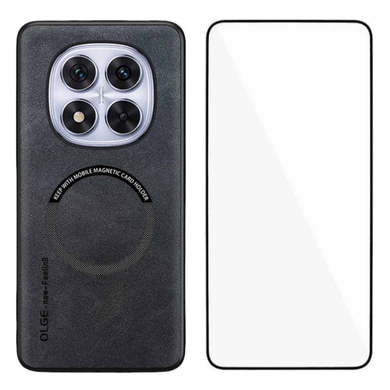 Coque Xiaomi Redmi Note 14 Pro 4G Compatible MagSafe avec Protecteur Écran