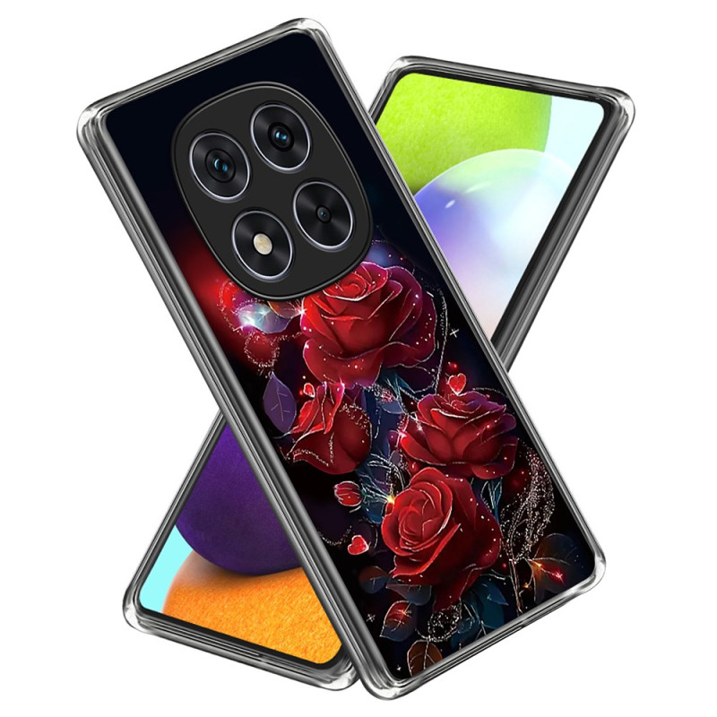 Xiaomi Redmi Note 14 Pro 4G Funda Rosas Rojas