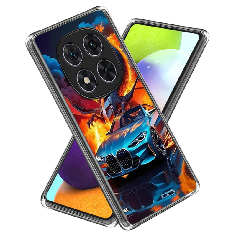 Xiaomi Redmi Note 14 Pro 4G Funda de coche deportivo y dragón