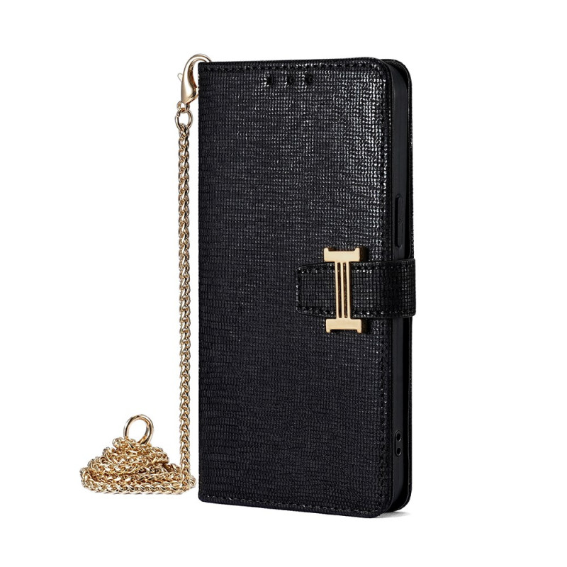 Oppo A5 Pro 5G / 4G Funda Cadena Oro