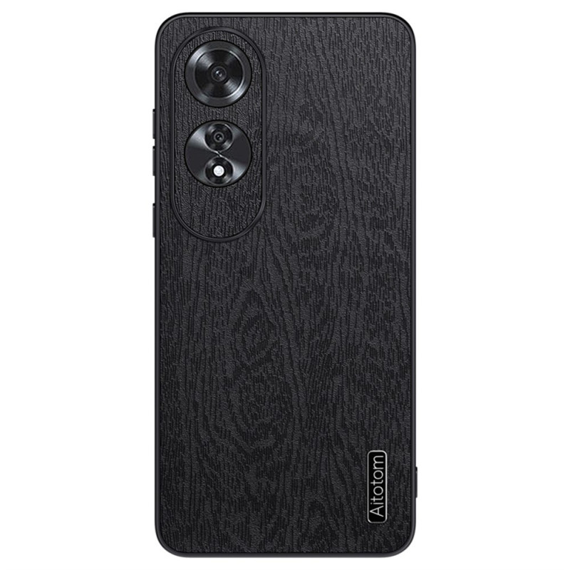 Oppo A60 4G Funda Efecto Madera