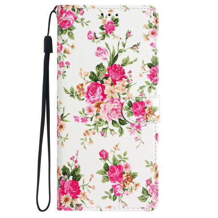 Funda Oppo A60 4G Flores Rojas