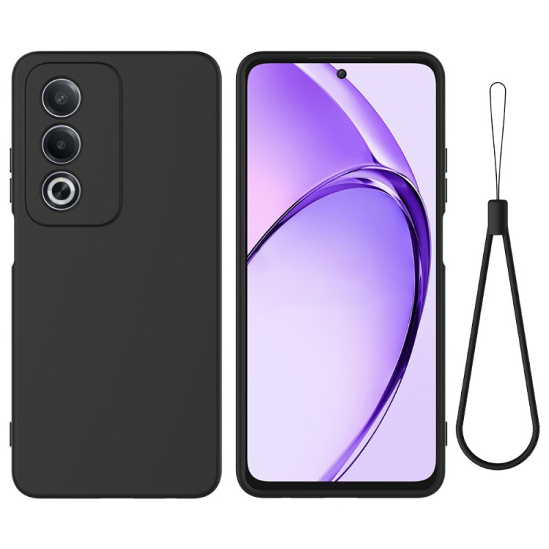 Oppo A80 5G Funda de silicona líquida con colgante