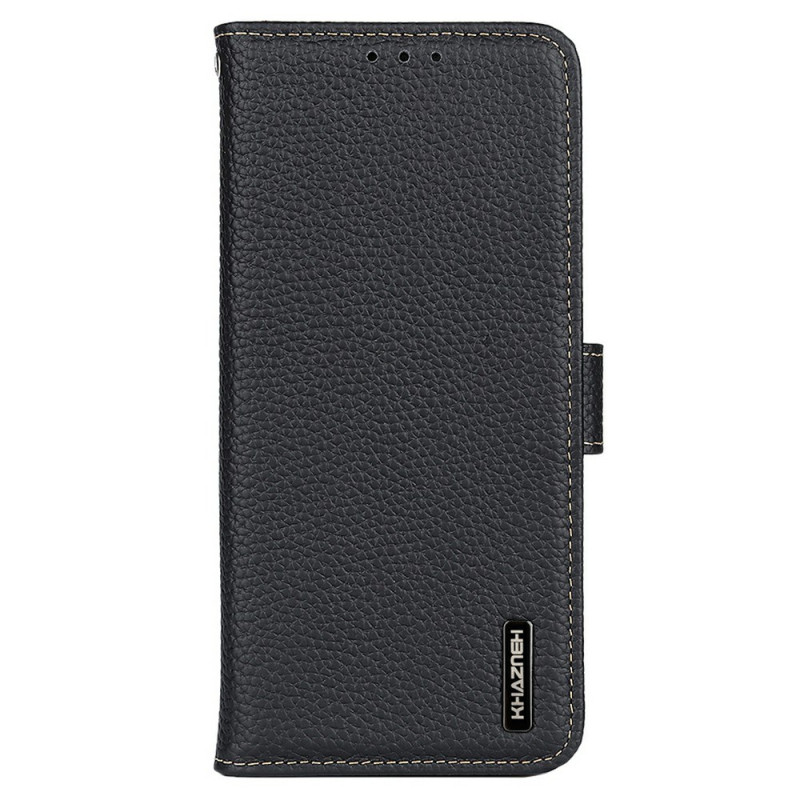 Xiaomi Redmi 13X Funda de cuero genuino KHAZNEH