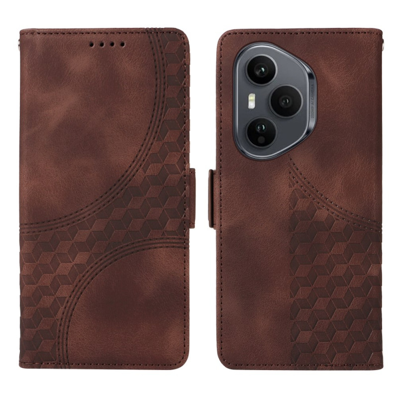 Honor 400 Pro Funda con patrón rómbico