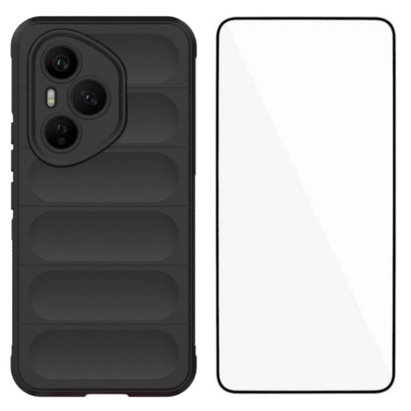 Honor 400 Pro Funda
antideslizante Protector de pantalla de cristal templado