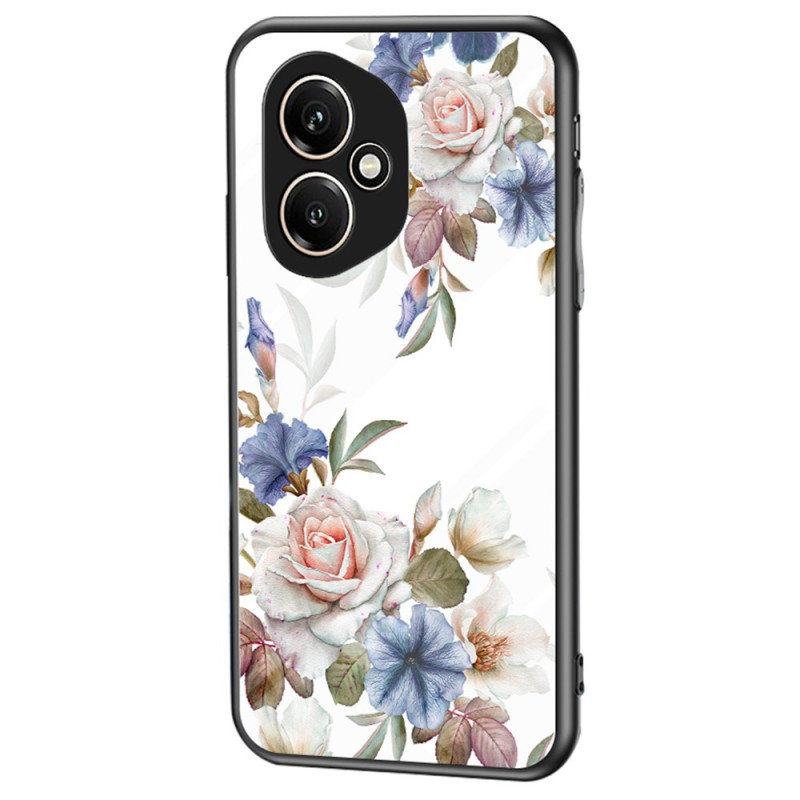 Honor 400 Floral Funda de cristal templado