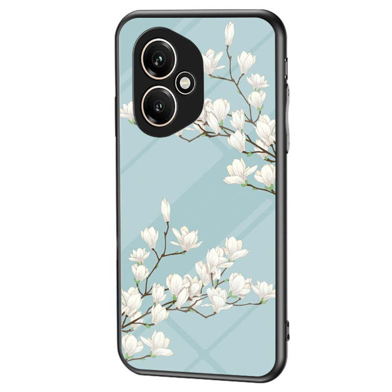 Honor 400 Floral Funda de cristal templado