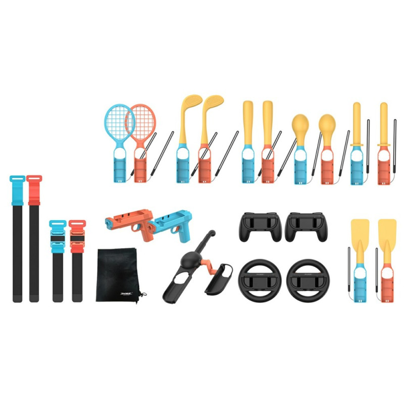 Kit de juego 24 en 1 para Nintendo Switch 2 DOBE