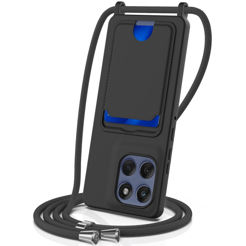 Funda con cable Motorola Edge 60 / 60 Fusion Card Funda