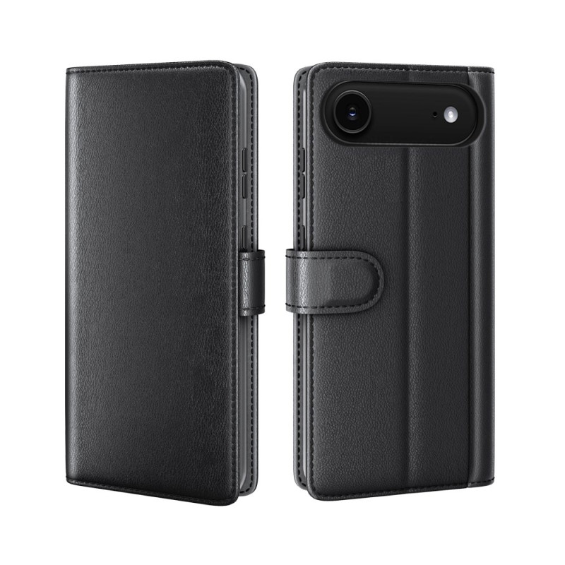 Funda iPhone 17 Air Cartera Piel Genuina