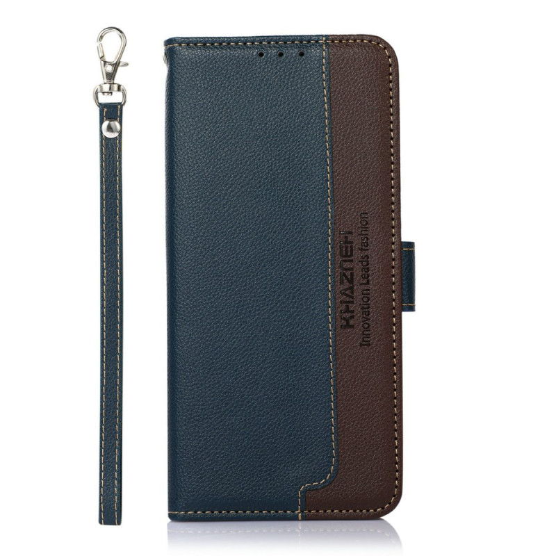 Funda iPhone 17 Air Cartera RFID Bicolor KHAZNEH
