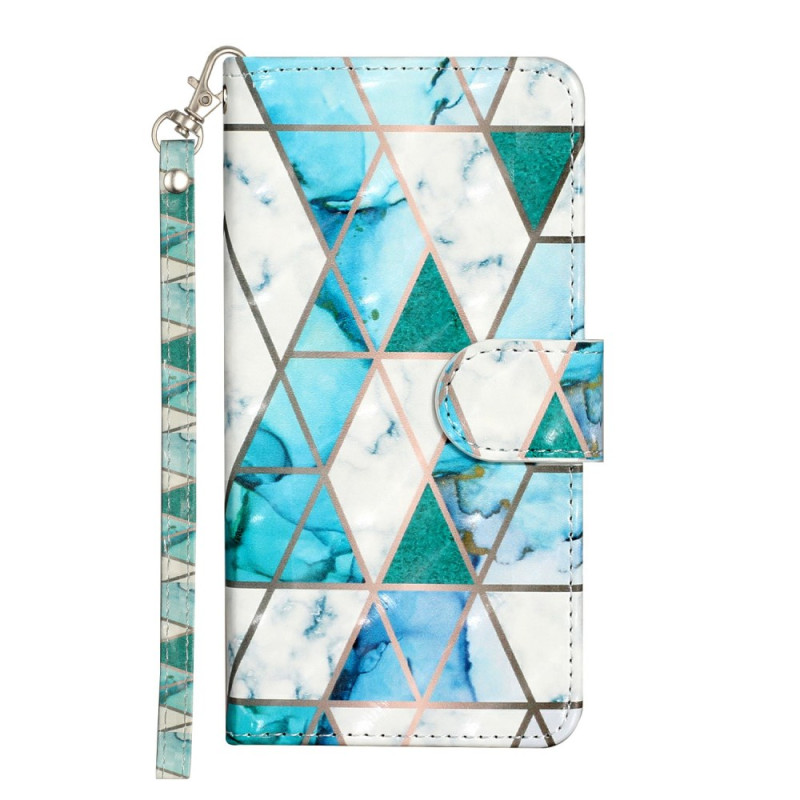 Honor 400 Lite Funda con colgante
de mármol verde