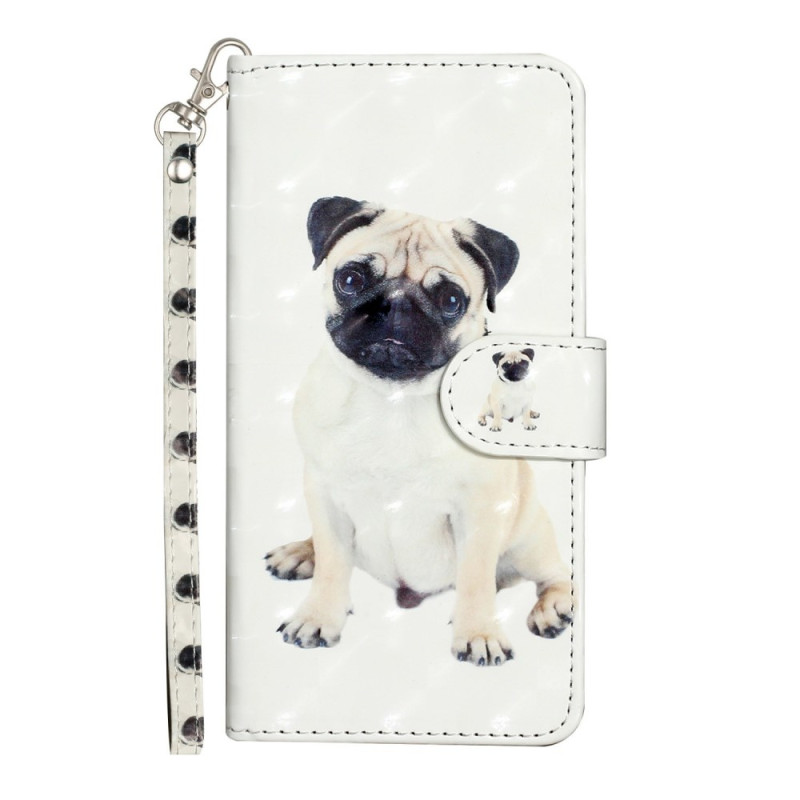 Honor 400 Lite Funda con colgante
 de carlino