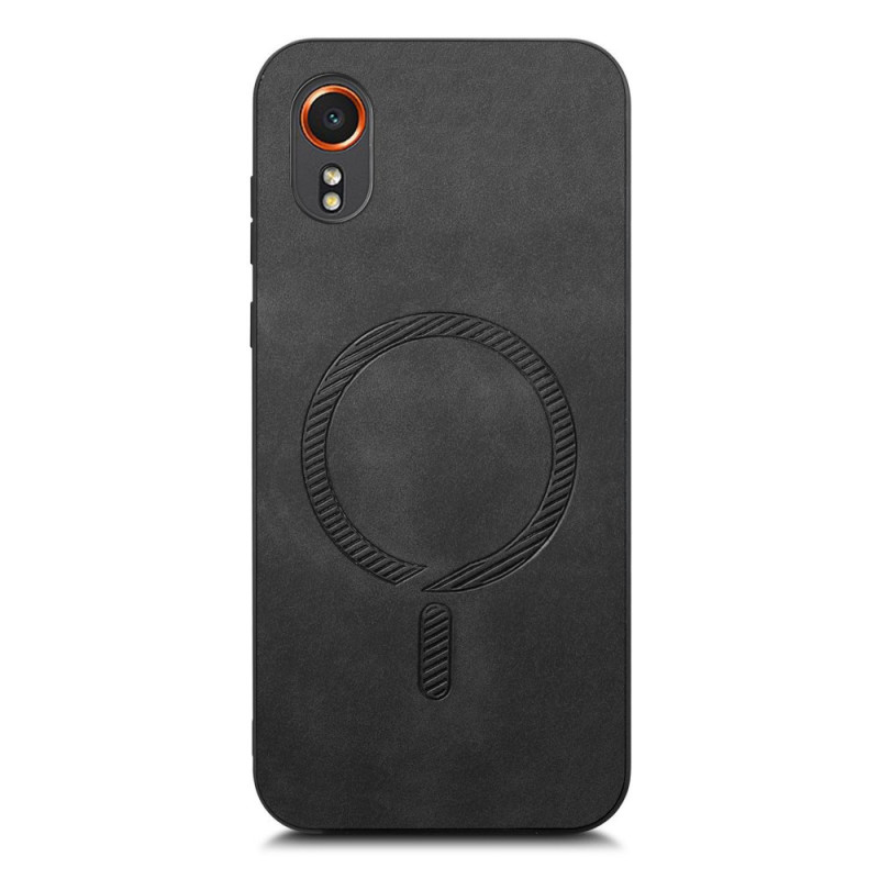 Funda de piel Samsung Galaxy Xcover 7 compatible con MagSafe