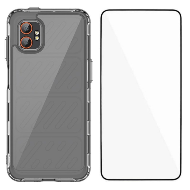 Funda transparente Samsung Galaxy XCover 7 Pro con protector de pantalla