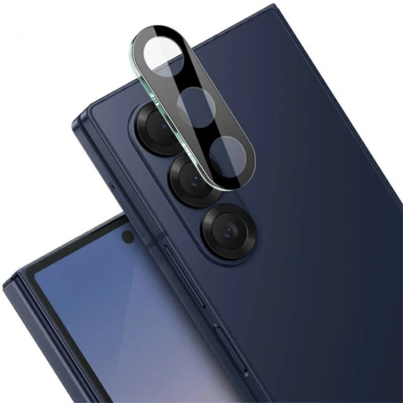 Lente protectora de cristal templado para Samsung Galaxy Z Fold 7 (versión en negro)