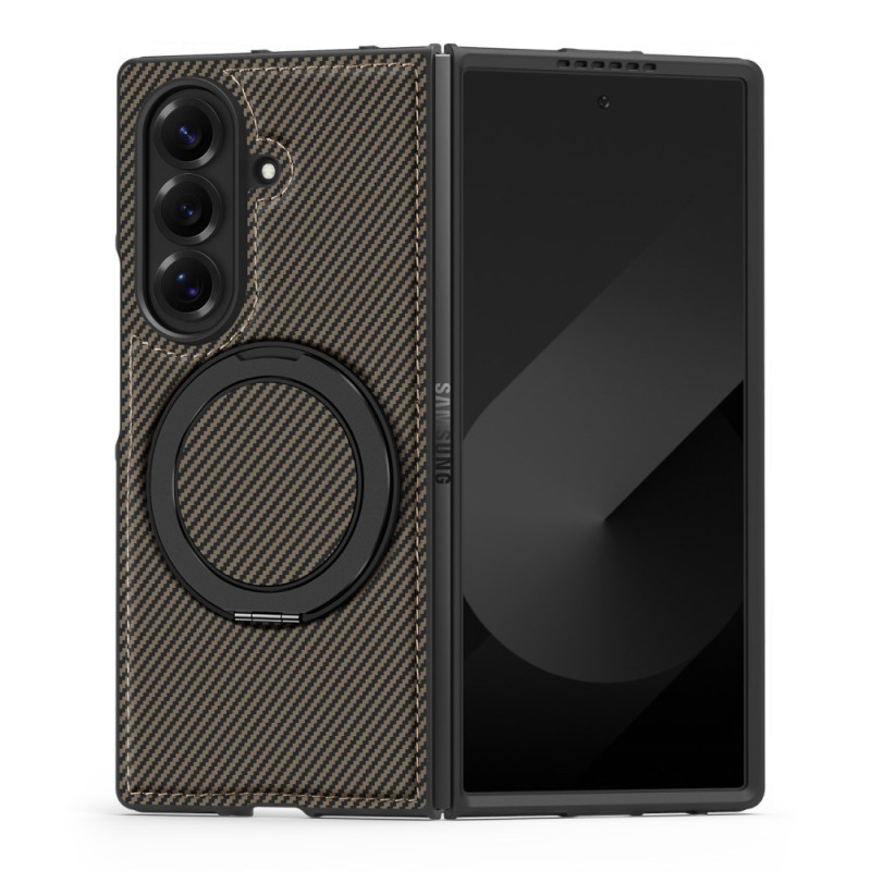 Funda magnética Samsung Galaxy Z Fold 7 Fibra de carbono texturizada