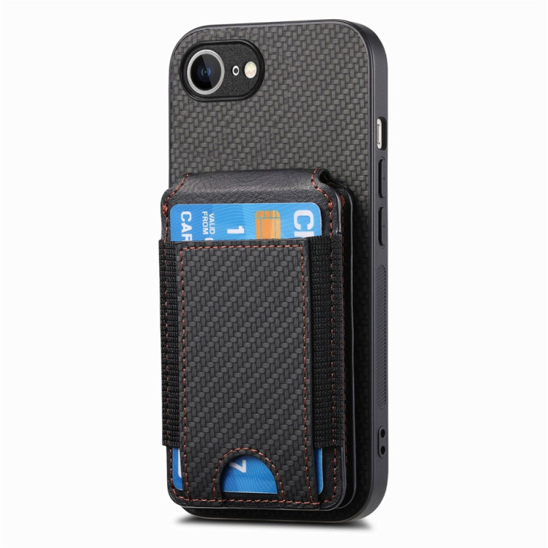 Funda iPhone 16E con tarjetero y soporte multiángulo