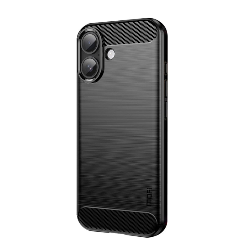Funda de fibra de carbono cepillada para iPhone 17