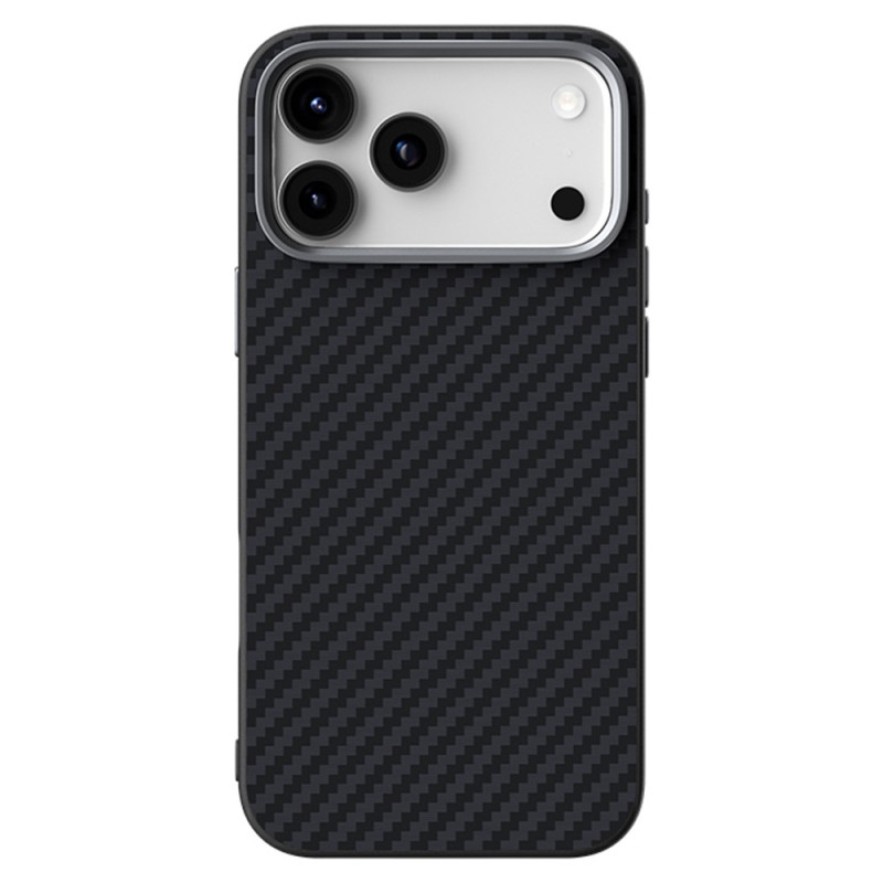 Funda de fibra de carbono compatible con MagSafe para iPhone 17 Pro ABEEL