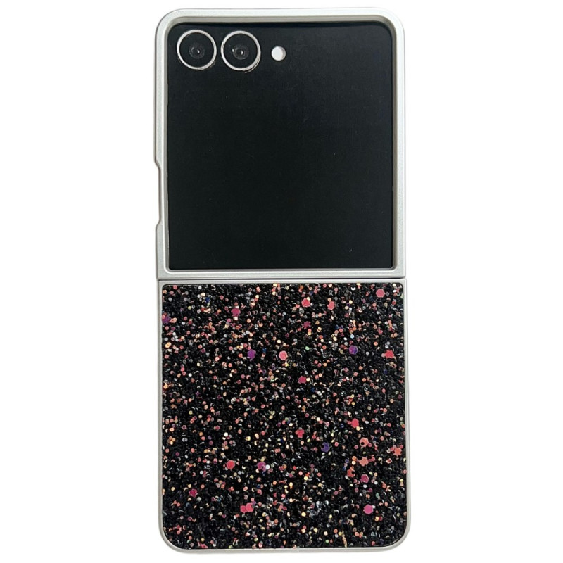 Samsung Galaxy Z Flip 7 Funda Diseño Purpurina