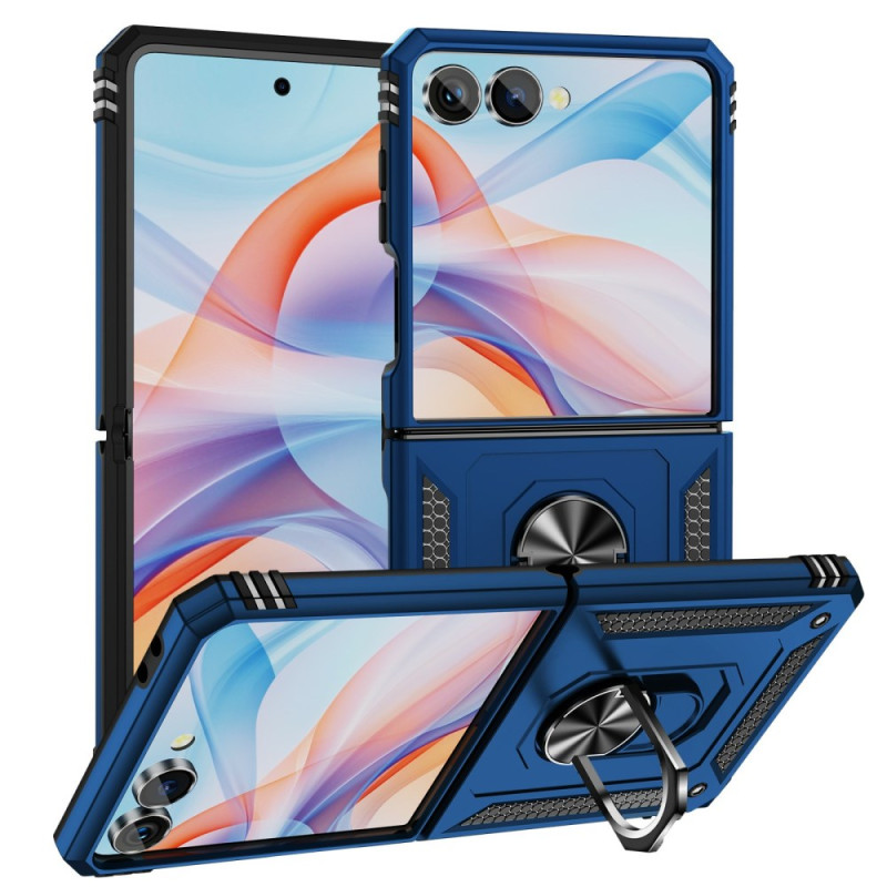 Samsung Galaxy Z Flip 7 Funda Soporte-Anillo y Protección Antigolpes
