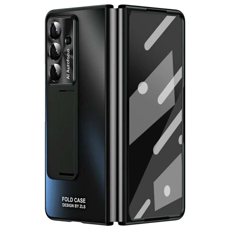 Samsung Galaxy Z Fold 7 Funda Efecto Mate Soporte y Protector de Pantalla