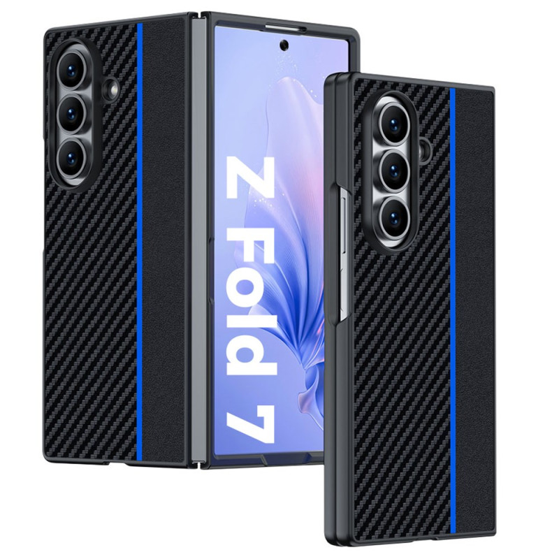 Funda de fibra de carbono para Samsung Galaxy Z Fold 7