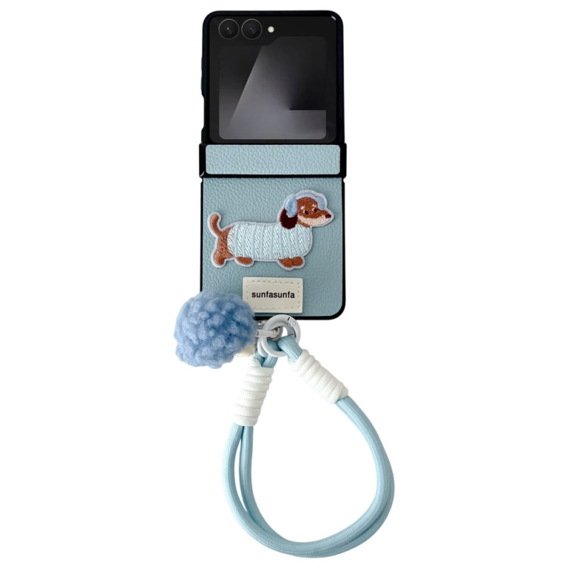 Funda protectora con bisagra y colgante
 Samsung Galaxy Z Flip 7 5G