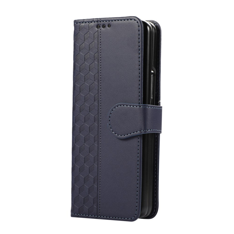 Samsung Galaxy Z Fold 7 Funda en relieve con colgante