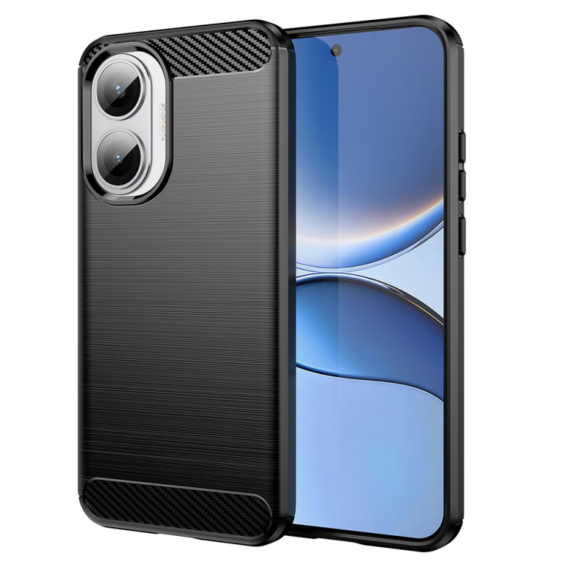 Poco F7 Funda
 de fibra de carbono cepillada